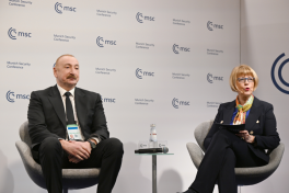 President Ilham Aliyev participated in panel discussion in Munich -PHOTO -UPDATED-1 