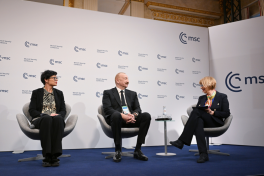 President Ilham Aliyev participated in panel discussion in Munich -PHOTO -UPDATED-1 
