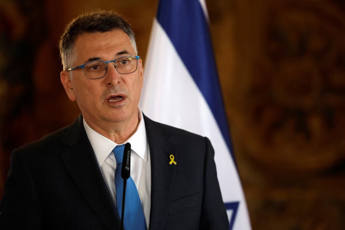 Israeli Foreign Minister Gideon Saar