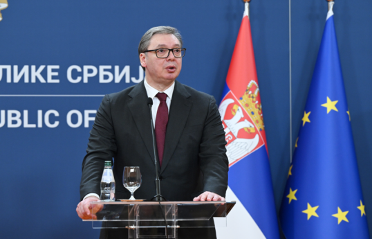 Serbia’s President Aleksandar Vucic