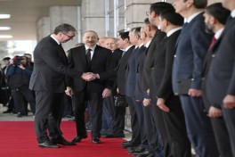 Belgrade hosts official welcome ceremony for President Ilham Aliyev