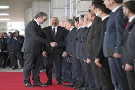 Belgrade hosts official welcome ceremony for President Ilham Aliyev
