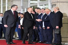 Belgrade hosts official welcome ceremony for President Ilham Aliyev
