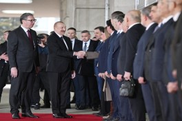 Belgrade hosts official welcome ceremony for President Ilham Aliyev