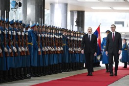 Belgrade hosts official welcome ceremony for President Ilham Aliyev