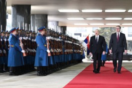 Belgrade hosts official welcome ceremony for President Ilham Aliyev