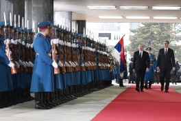 Belgrade hosts official welcome ceremony for President Ilham Aliyev