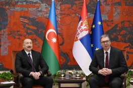 President Ilham Aliyev held one-on-one meeting with Serbian President Aleksandar Vučić in Belgrade -UPDATED 