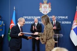 Azerbaijan-Serbia documents exchanged