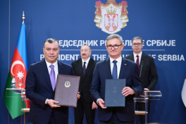 Azerbaijan-Serbia documents exchanged