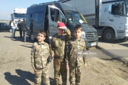 Azerbaijan relocates next group of former IDP's to Khojaly, families receive house keys - UPDATED -1 