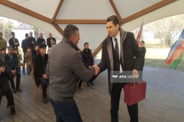 Azerbaijan relocates next group of former IDP's to Khojaly, families receive house keys - UPDATED -1 