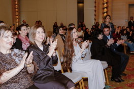 Head of Baku Media Center Arzu Aliyeva attends “After the dark…” event