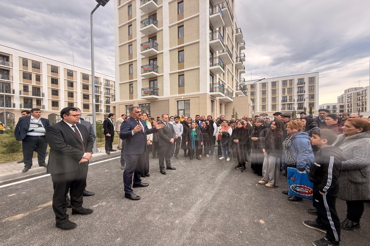 Azerbaijan relocates another group of former IDPs to Agdam city, families receive house keys-VIDEO -UPDATED -1 