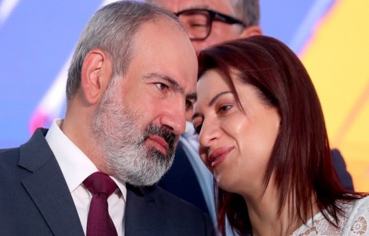 Nikol Pashinyan, Armenian PM and Anna Akopyan