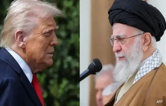 U.S. President Donald Trump and Supreme Leader of Iran Ali Khamenei