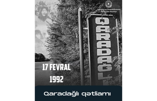 Azerbaijan Foreign Ministry:  Garadaghli tragedy will forever remain in memory as a grave crime against humanity