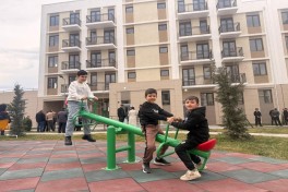 Azerbaijan relocates another group of former IDPs to Agdam city, families receive house keys-VIDEO -UPDATED -1 