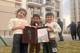 Azerbaijan relocates another group of former IDPs to Agdam city, families receive house keys-VIDEO -UPDATED -1 