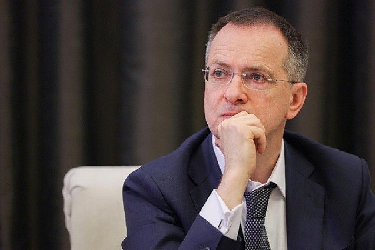Vladimir Medinsky, Assistant to Russian President Vladimir Putin and head of the Russian delegation