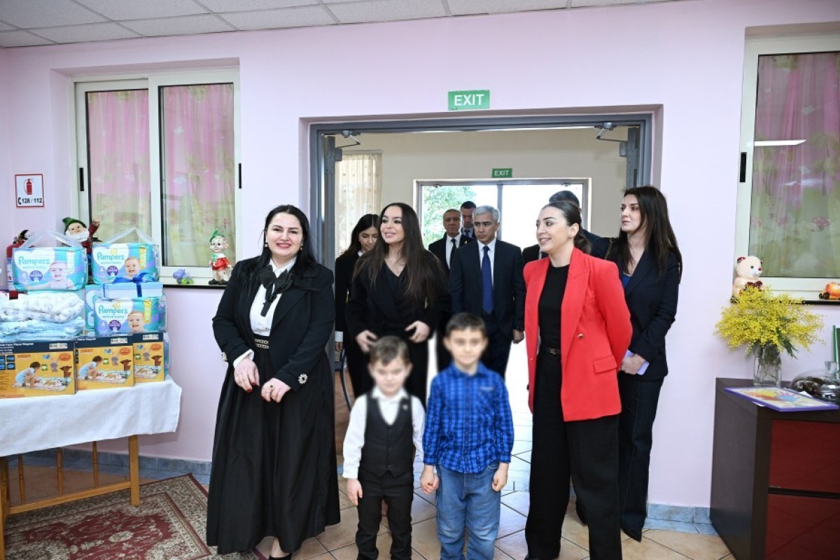 Leyla Aliyeva visits “Hannah and Rozafa” orphanage and “Mother Teresa” University Hospital Center in Tirana