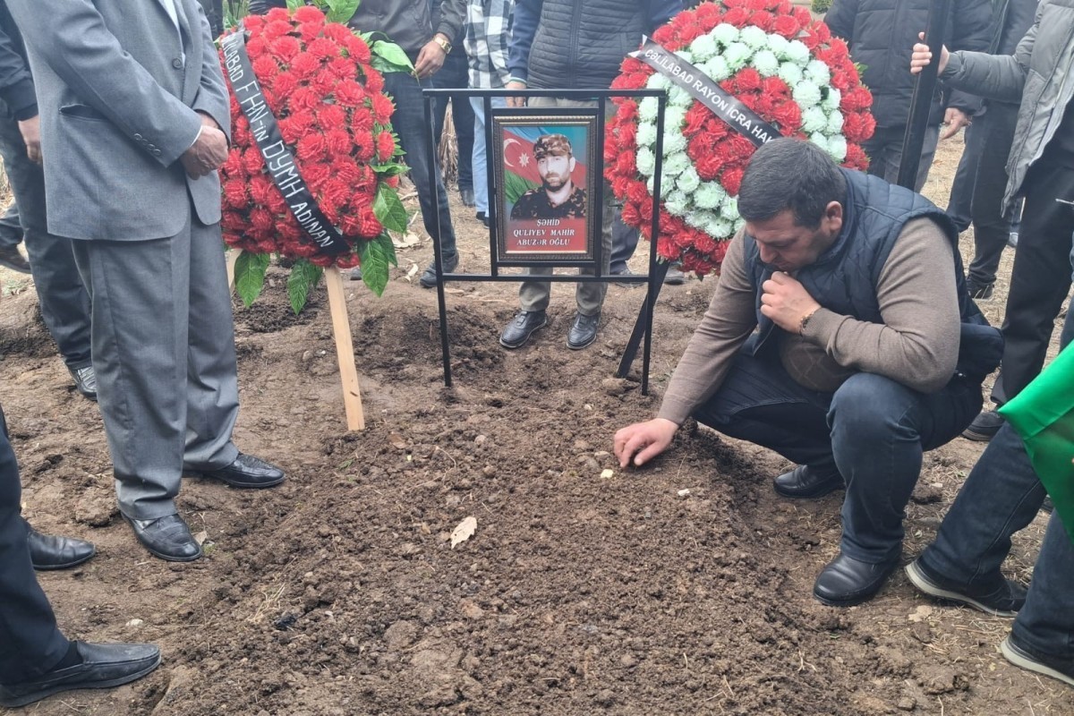 Remains of First Karabakh War martyr Mahir Guliyev laid to rest in Jalilabad - PHOTO 