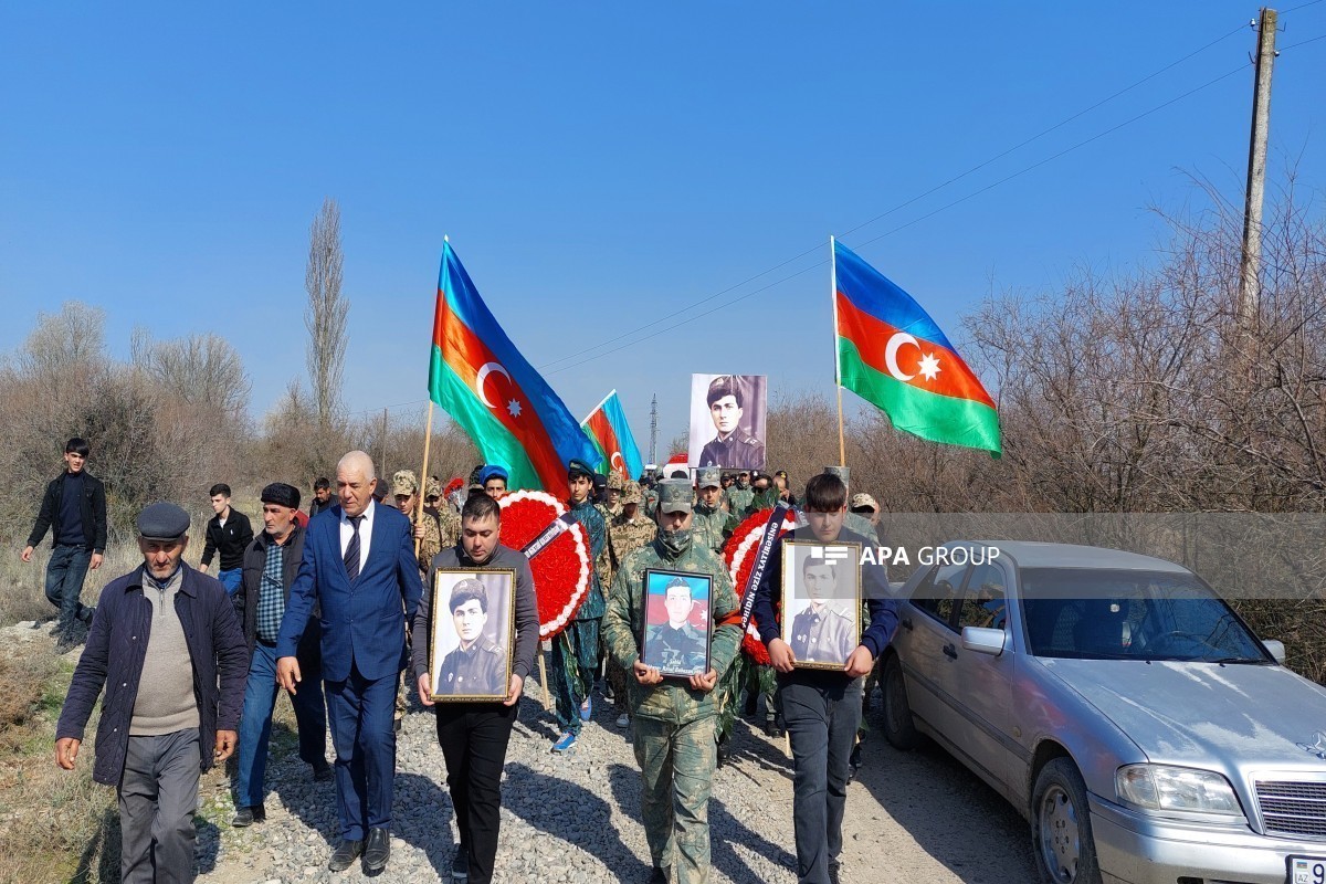 Remains of missing First Karabakh War serviceman Rasul Agayev laid to rest in Sabirabad - PHOTO 