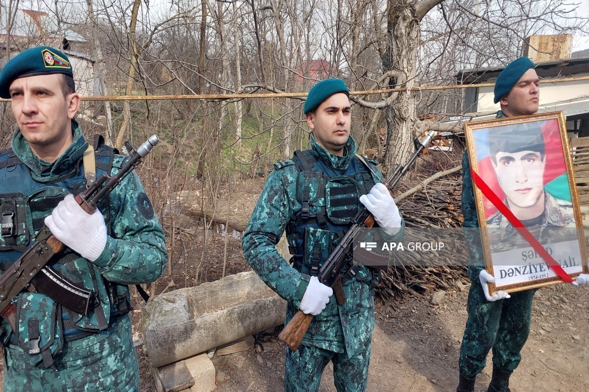 Remains of missing First Karabakh War serviceman Nail Danziyev laid to rest in Lerik - PHOTO 