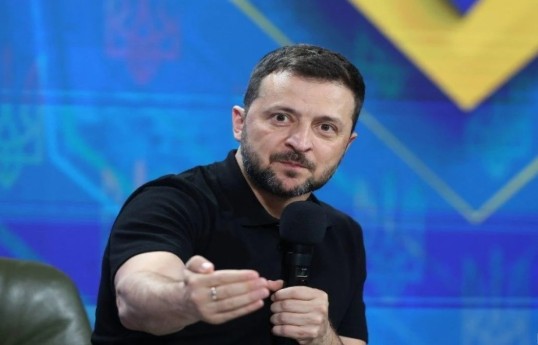 Ukrainian President Volodymyr Zelensky
