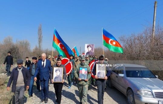 Remains of missing First Karabakh War serviceman Rasul Agayev laid to rest in Sabirabad - PHOTO 