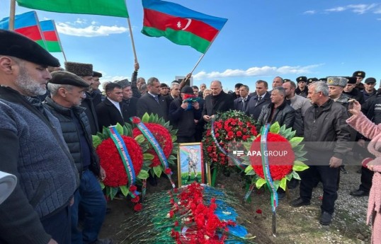 Remains of missing First Karabakh War serviceman Azad Jalilov laid to rest in Ujar -PHOTO 