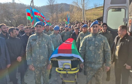 Remains of missing First Karabakh War serviceman Farman Feyzullayev laid to rest in Ismayilli - PHOTO 