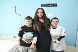Leyla Aliyeva visits “Hannah and Rozafa” orphanage and “Mother Teresa” University Hospital Center in Tirana