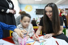 Leyla Aliyeva visits “Hannah and Rozafa” orphanage and “Mother Teresa” University Hospital Center in Tirana