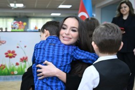 Leyla Aliyeva visits “Hannah and Rozafa” orphanage and “Mother Teresa” University Hospital Center in Tirana