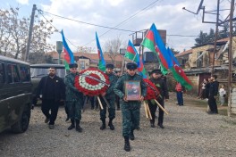 Remains of First Karabakh War martyr Mahir Guliyev laid to rest in Jalilabad - PHOTO 