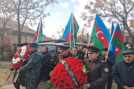 Remains of First Karabakh War martyr Mahir Guliyev laid to rest in Jalilabad - PHOTO 