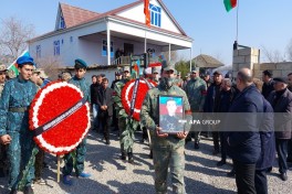 Remains of missing First Karabakh War serviceman Rasul Agayev laid to rest in Sabirabad - PHOTO 