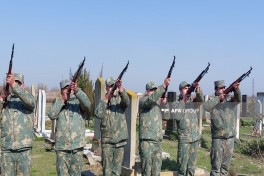 Remains of missing First Karabakh War serviceman Rasul Agayev laid to rest in Sabirabad - PHOTO 