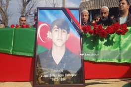 Remains of missing First Karabakh War serviceman Vugar Babayev laid to rest in Sabirabad - PHOTO 