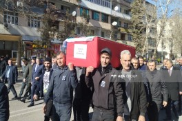 Remains of missing First Karabakh War serviceman Shahin Karimov laid to rest in Mingachevir - PHOTO 