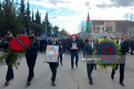 Missing First Karabakh War martyr Javanshir Hasanov laid to rest in Balakan after 34 years -PHOTO 