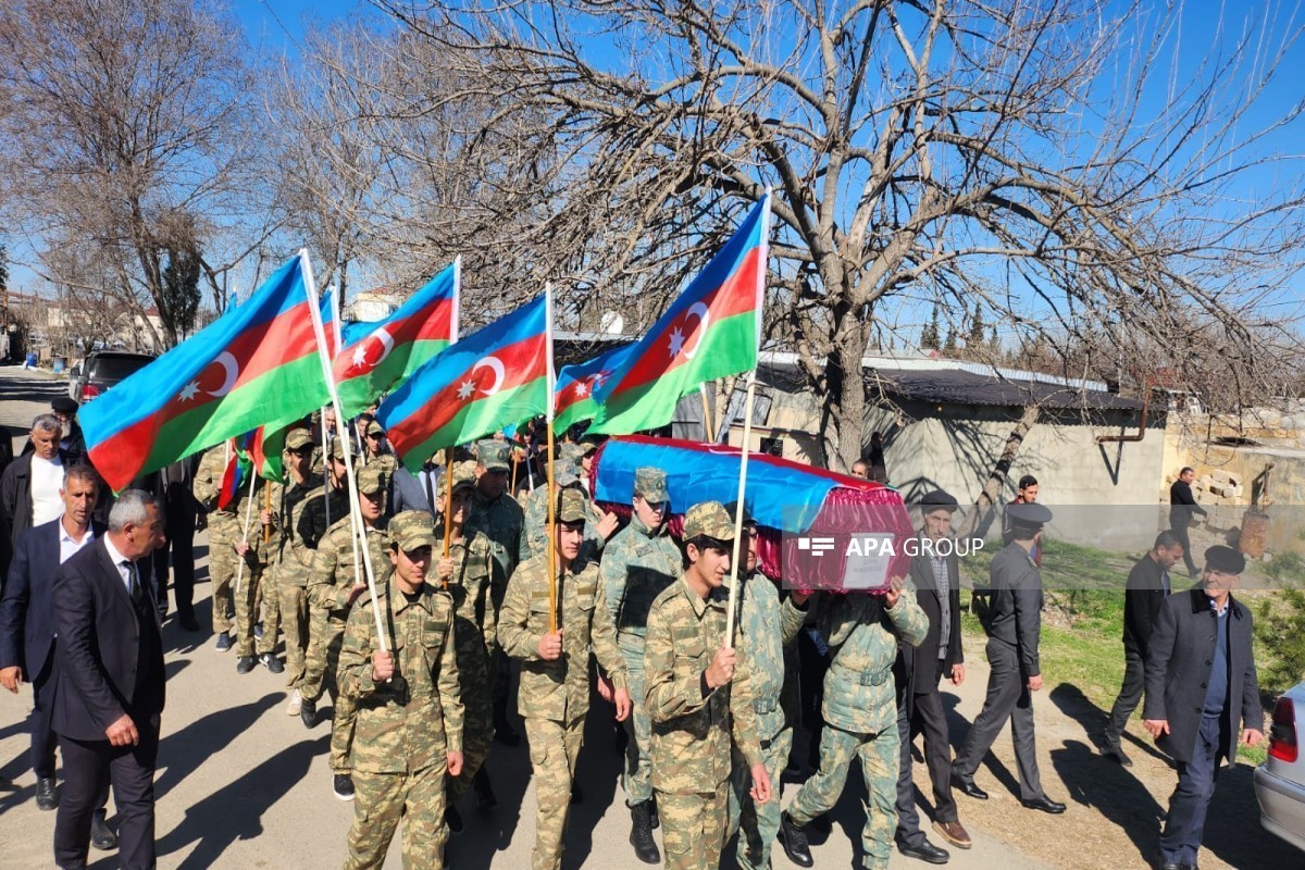 Remains of First Karabakh War serviceman Gurban Goyushov laid to rest in Aghdam - PHOTO 