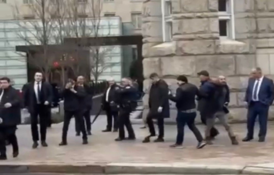 Provocation by radical group against Azerbaijani leadership prevented in Washington-VIDEO 