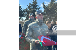 Remains of First Karabakh War missing martyr Rafig Huseynov laid to rest in Lokbatan