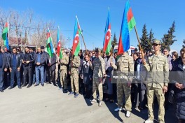 Remains of First Karabakh War serviceman Gurban Goyushov laid to rest in Aghdam - PHOTO 