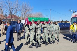 Remains of First Karabakh War serviceman Gurban Goyushov laid to rest in Aghdam - PHOTO 