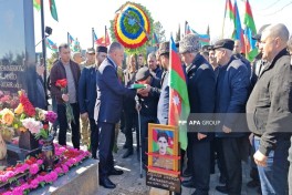 Remains of First Karabakh War serviceman Gurban Goyushov laid to rest in Aghdam - PHOTO 