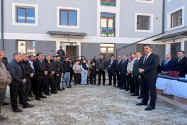 First group of residents relocated to city and village of Khojavend receive house keys - UPDATED -PHOTO 