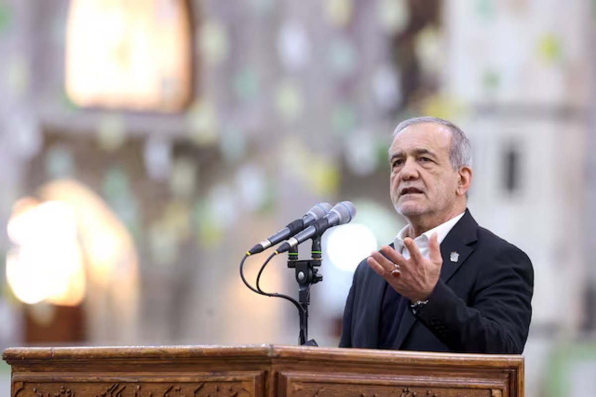 Iranian President Masoud Pezeshkian